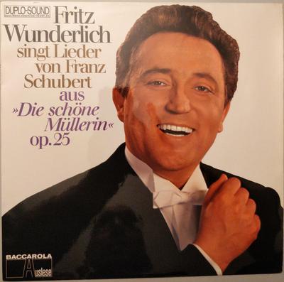 LP Schallplatte FRITZ WUNDERLICH FRANZ SCHUBERT Singt Lieder Von Franz Schubert Aus 76257ZK BACCAROLA AUSLE 1967 Deutschland Klassik Gebraucht