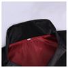 Gothic Vampire Count Cloak, Long Stand Collar Cape Black Red Lining Halloween Coat
