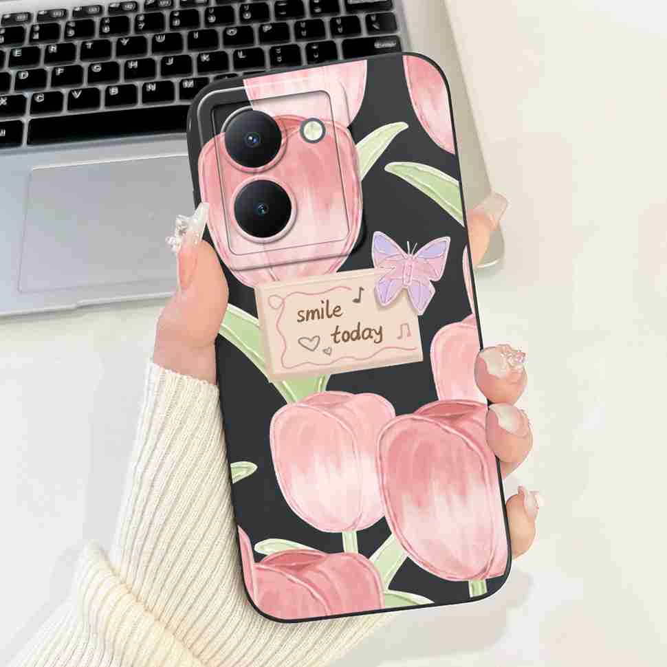 For Vivo Y36 4G Case V2247 Fashion Painted Cover Silicone Casing For Vivo Y 36 Y36 vivoY36 Soft ShockProof Fundas Coque