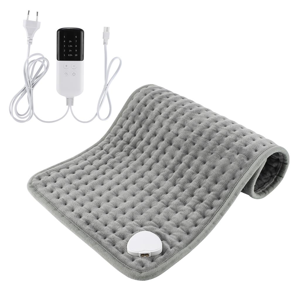 Adjustable Electric Heating Pad Warm Body Blanket Heated Mat for Waist Back Leg Intelligent Timing Feature Comfortable Heat
