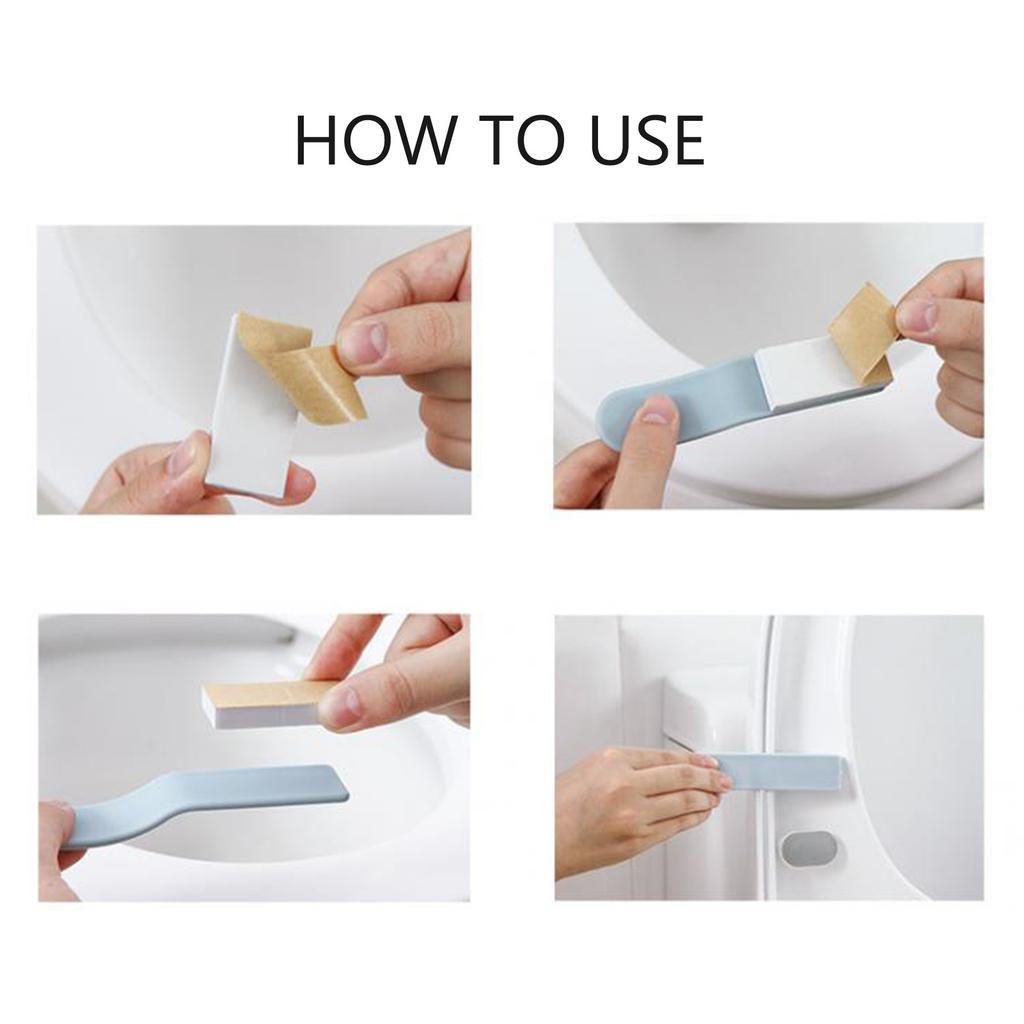 Toilet Lid Lifter Cute Prevent Dirty Touch Toilet St Cover Lift Handle for Home Use