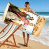 Bibi and Tina Print Beach Towel, Large Soft Quick Dry Towel for Beach Camping Swimming