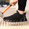 Fashion  Lightweight Men's Work Safety Shoes Anti Piercing Protection Sneakers Non-slip Security Boots Male Footwear