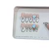 Pure Hand-dressed Armor Spring and Summer New Green Elf Ice Transparent Blue Diamond Cat Eye Pure Lustful Temperament Manicure Sticker