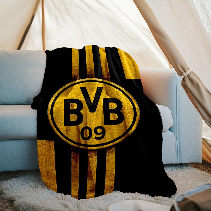 BVB Theme Printed Blanket - Perfect for Couch, Bed, Travel & Outdoor Use | Machine Washable, Cozy & Durable.
