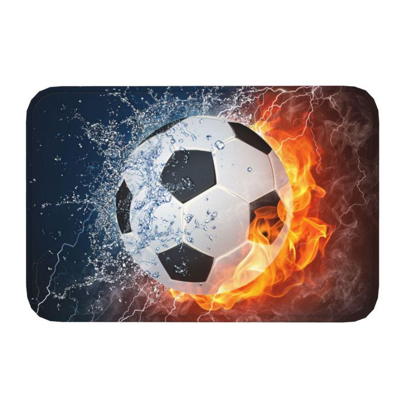 Baseball Basketball Football Doormat Non-Slip Bath Kitchen Mat Toilet Door Floor Entrance Carpet Rug
