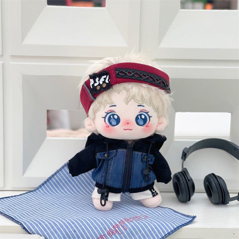 20cm Shi Kai Detective Academy Cotton Plush Doll - Original Star Festival Gift Figure