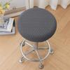 Stretchable Bar Round Stool Cover Thickened Stool Cushion Cover Soft Seat Chair Slipcover
