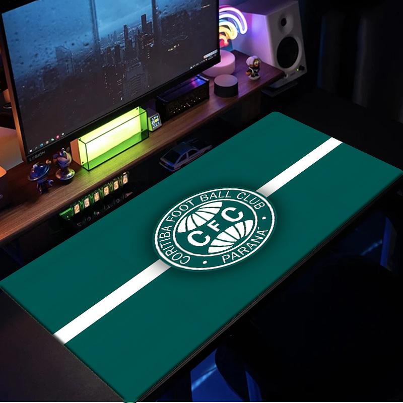 Coritiba Football Club Return Mouse Pad, Rubber Base, Mouse Pad for Gamers and Office Use, Gaming Desk , Easy To Clean Mat Christmas fan gifts