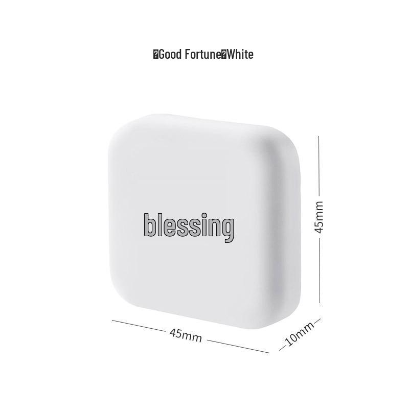 Fu Character No-Punch Anti-Collision Door Sticker & Silent Silicone Buffer