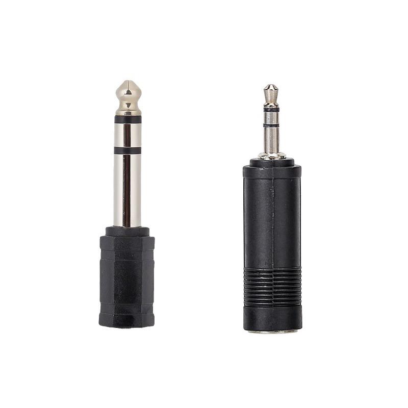 3.5mm Female To 6.35mm(1/4 Inch) Male Stereo Headphone Audio Adaptor/Microphone Plug Jack Adapter Converter