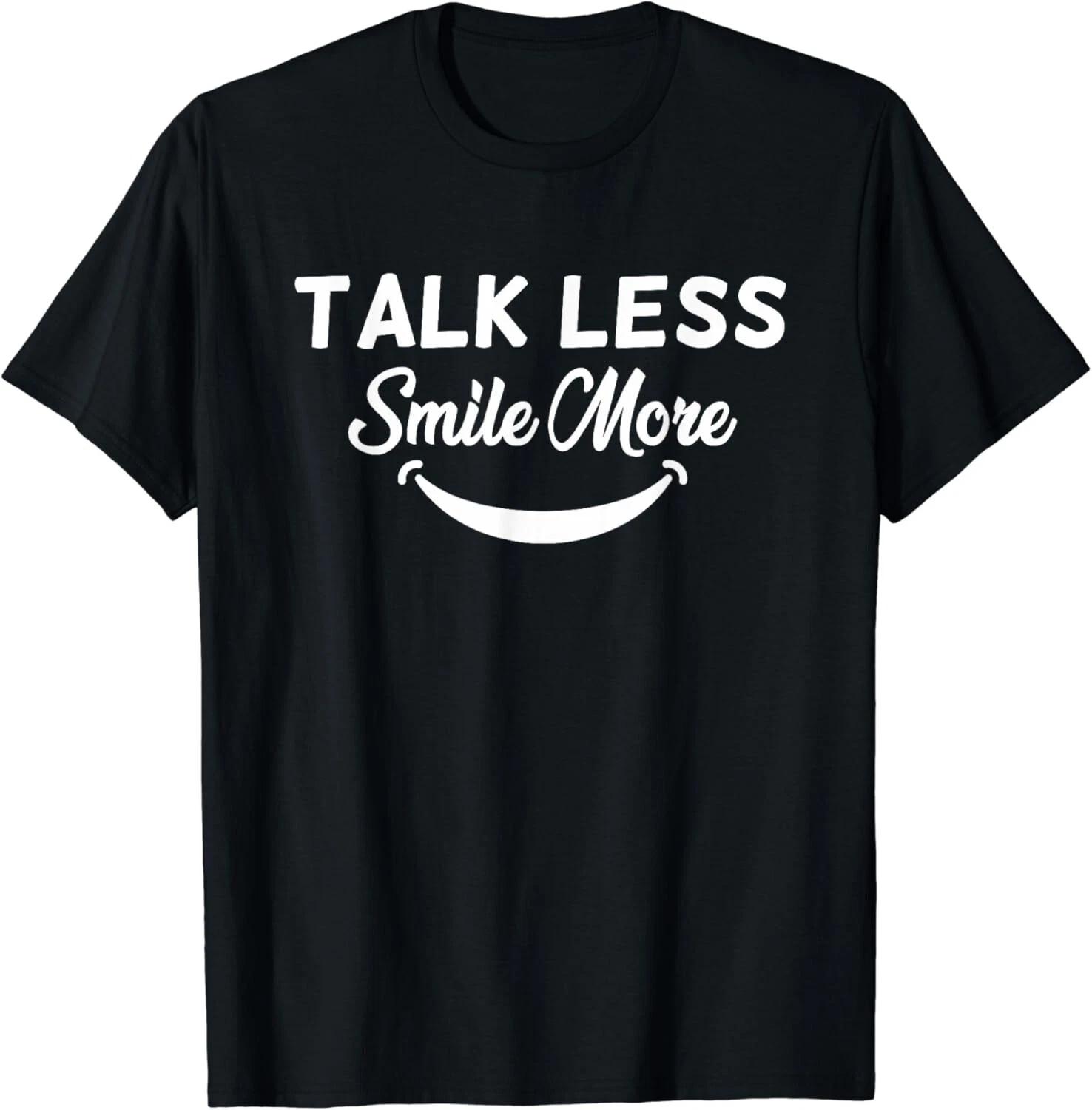 Talk Less Smile More _ Historic Hamilton Quote Gift Unisex T-Shirt S