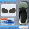Car Sunshade Heat Insulation Curtains - Opaque Electrostatic Sun Visor