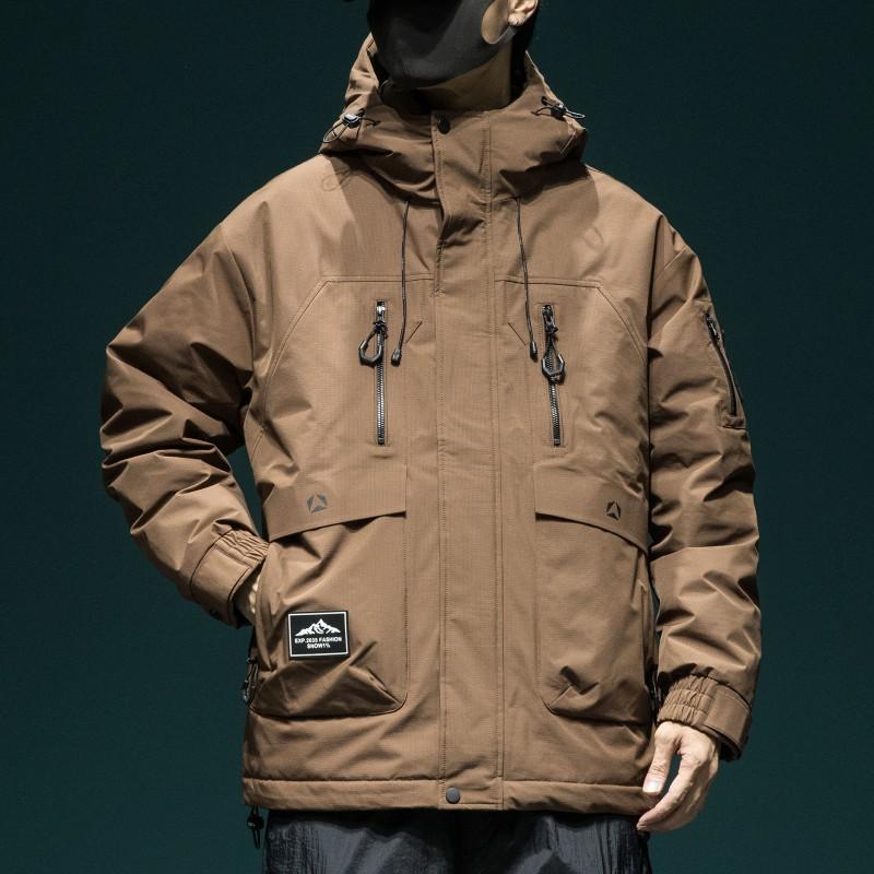 Mens Oversized Warm Down Jacket 80-85% Duck 200-250g Fill Lightweight Winter Outdoor Workwear