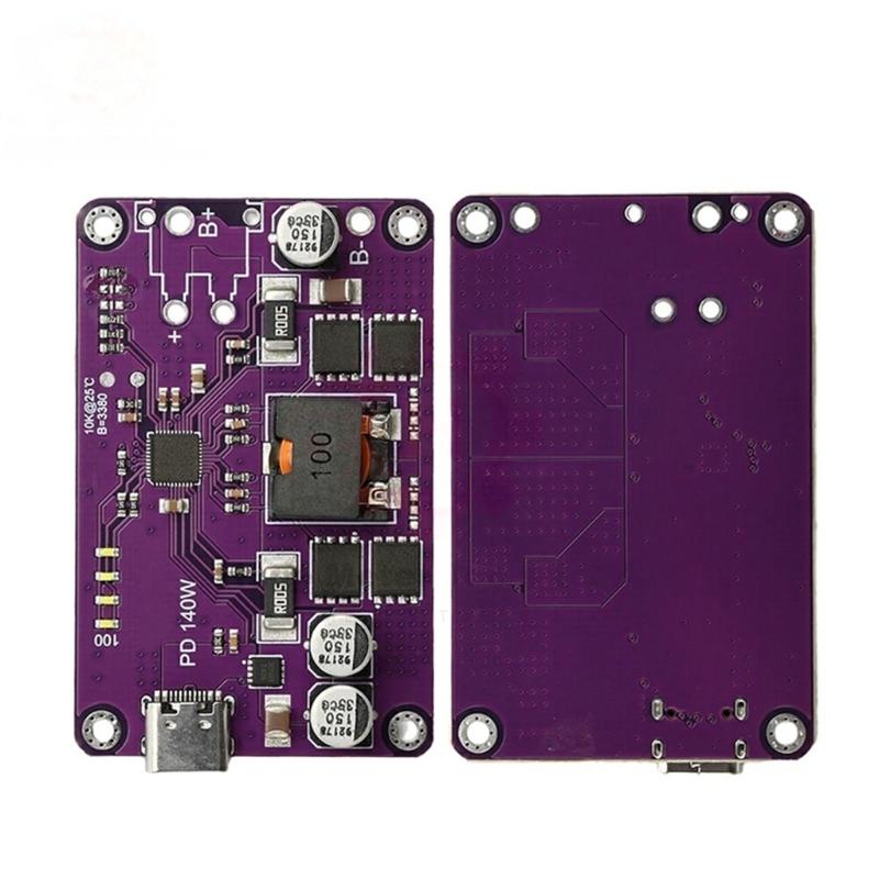 Professional Auto Adjusting 140W Type C Charging Module PD3.1 Fast Charging For 3S To 6S High Current Lithium Batteries