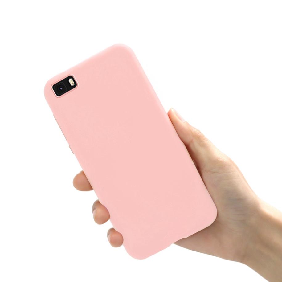 Für Huawei P8 Lite Hülle Abdeckung Huawei P8 Lite P8Lite 2015 Matte Hüllen Fundas Silikonhülle Für Huawei P8 Lite ALE-L21 5.0" Coque