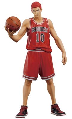DiGiSM One and Only "SLAM DUNK" Sakuragi Hanamichi, environ. Figurine finie, pré-peinte, PVC + ABS, non à l'échelle, 165 mm de haut