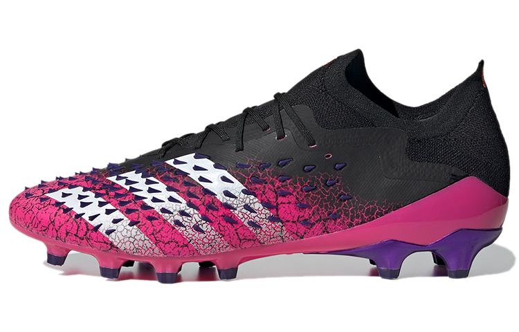 Adidas Predator Freak .1 L Ag Artificial Grass Black Pink FZ3751 42
