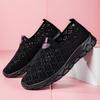 Summer Outdoor Casual Shoes Women's Mesh Breathable Flat Light Sneaker Female Loafers Casual Hollow Out Outdoor Flats Zapatos