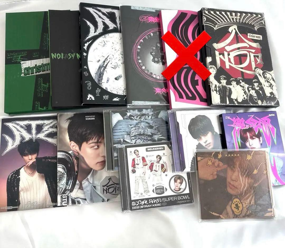 

[ВЖИВАНИЙ] Тільки бонус Stray Kids (Без CD) 12 дисків