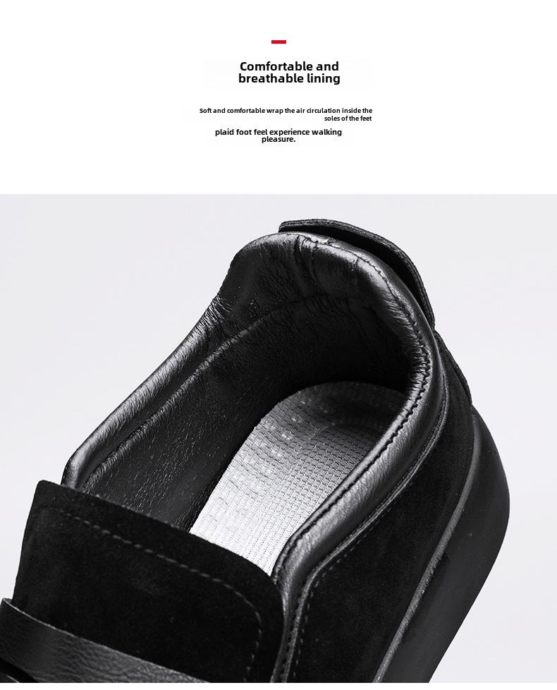 2025 Spring Men's Breathable Korean Fashion Casual Shoes