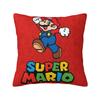 Custom Marioes Video Game Modern Pillow Cover Manga Chair Cushion