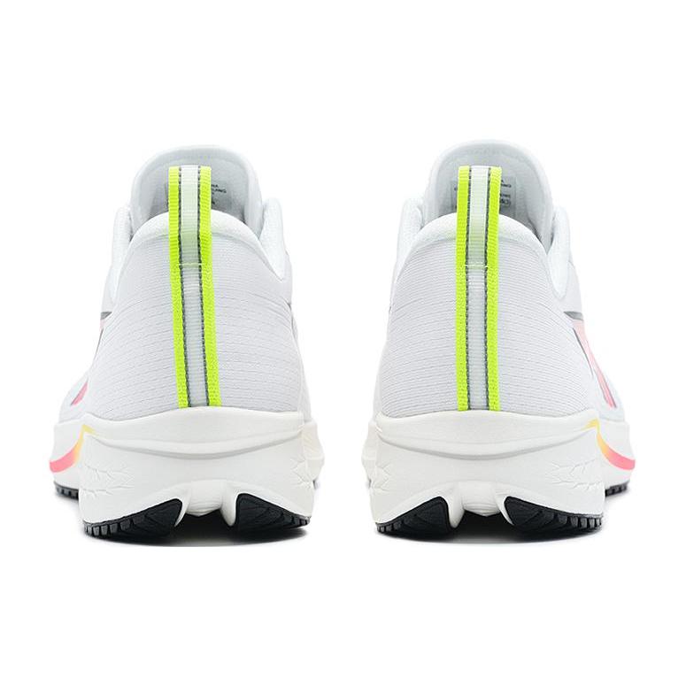 Li Ning Red Hare 6 Slip Resistant And Abrasion Resistant Coverage Low Top Running Shoes Men's Standard White ARMT015-1