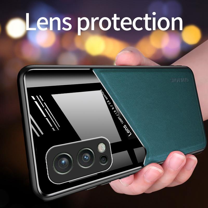 Luxury PU Leather Phone Case For OnePlus Nord 2 Nord2 Cover Silicone Protection Case For One Plus OnePlus Nord N20 5G 2 Coque