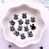 30 szt. Brokatowa żywica Kolorowe Kreskówkowe Pająki Nail Art Mini Figurki Flatback DIY Cyrkonie Scrapbook Biżuteria Akcesoria