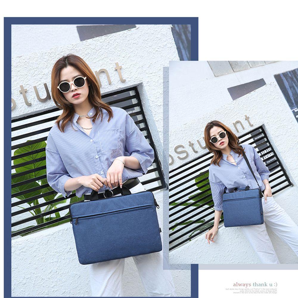 Ultra Thin Protective Pouch Large Capacity Laptop Handbag Shoulder Bag Notebook Cover Laptop Sleeve Case For HP Dell Lenovo