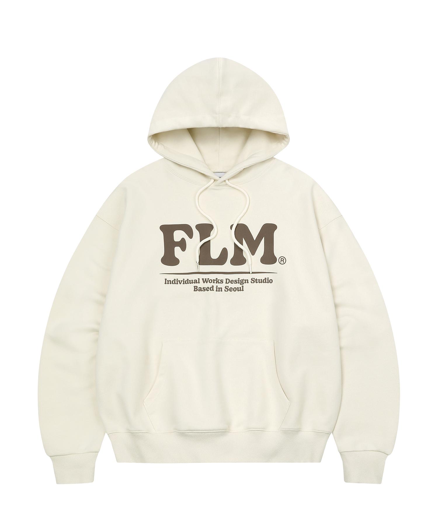 Худи Illuminate Flm с большим логотипом - Кремовый Cream/M