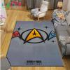 Famous Film S-Star Trek  Printed  Carpets Living Room Anti-Skid Area Rug Kids Bedroom Mats Yoga Mat Large Carpet Decor