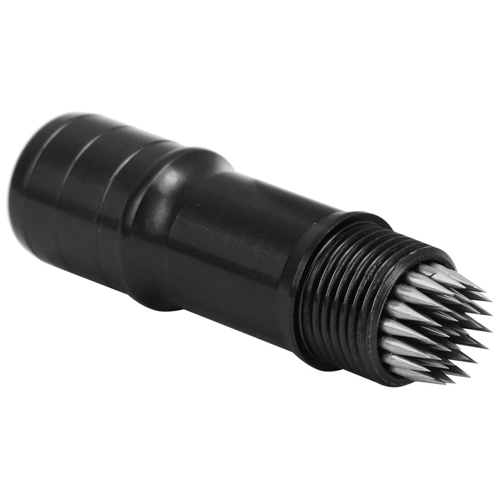 Billiard Cue Tip Pricker Pool Stick Skin Piercing Needle Pricking Pin with KeychainBlack