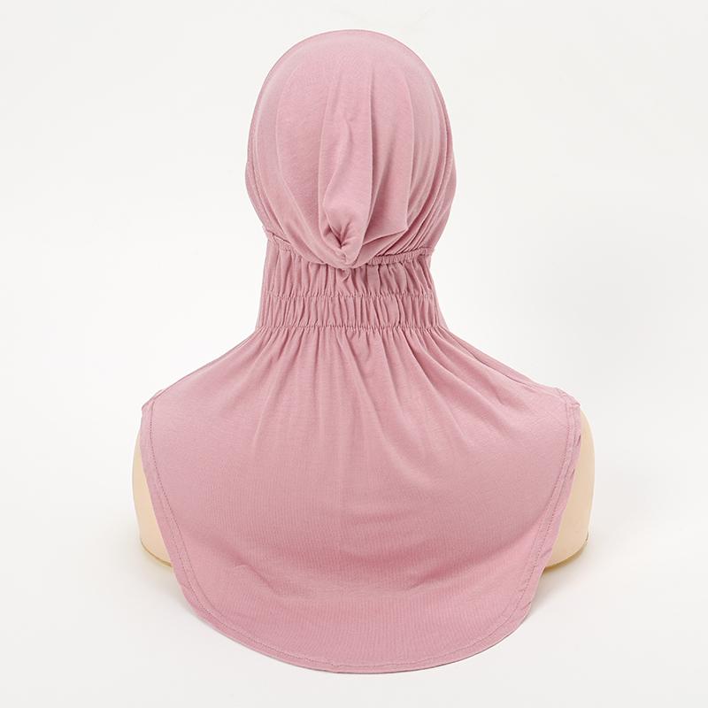 New Cotton Jersey Muslim Hijab Underscarf Inner Cap Solid Women Wrap Headscarf Turban Headband Sport Hijab Islamic Headwear Band