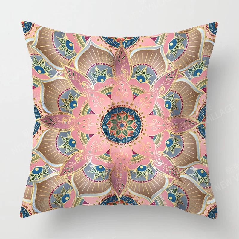 Nordic Fall Home Decor Throw Pillowcase Sofa Cushion Cover Modern 45x45cm 45*45 50x50 60x60cm 40x40 Boho Living Room Aesthetics