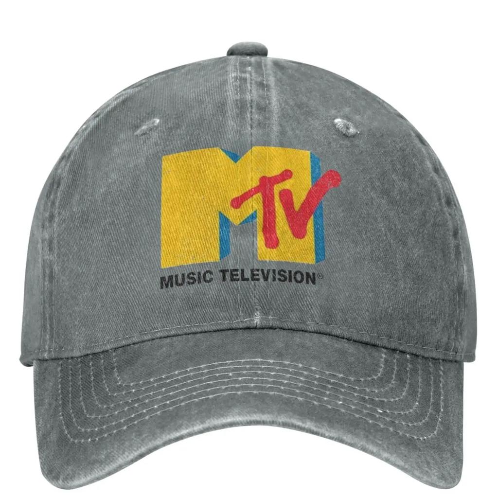 MTV Casual Baseball Cap Summer Music Television Trucker Hat Adjustable Outdoor Sports Snapback Cap Unisex Adult Y2k Baseball Caps