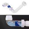 Flexible Sink Deodorant Drain Pipe Anti-Odor Hose Wash Basin Sewer Drain Pipe Accessories 41.50x10.15x3.65cm
