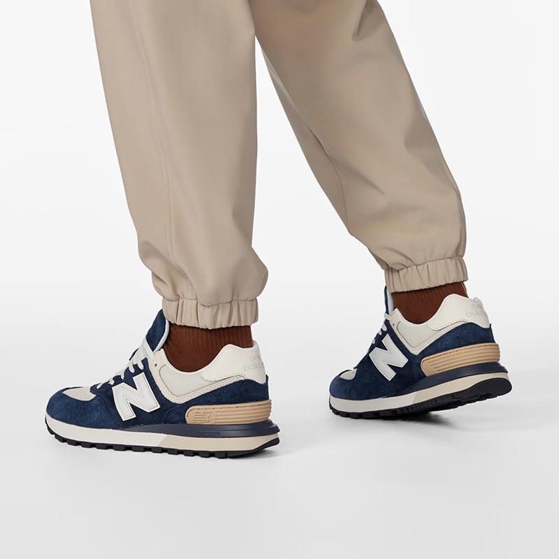NEW BALANCE Men's and Women's Thick-soled Spring Breathable Couple Retro Classic Versatile Sport and Casual Shoes U574LGRN