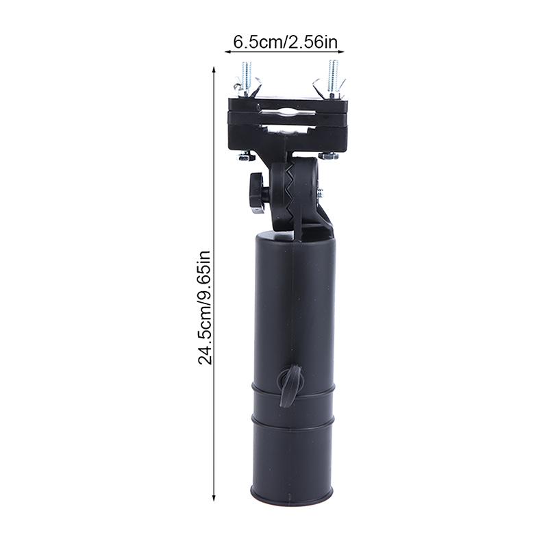 Universal Golf Cart Umbrella Holder Umbrellas Bracket Adjustable Golf Trolley Umbrella Stand Clip Buggy Wheelchair Baby Pram