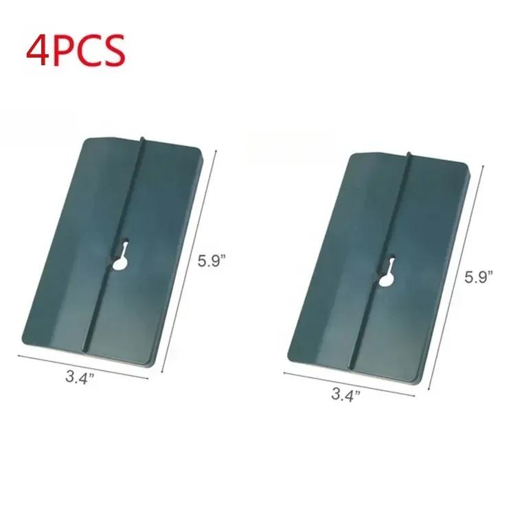 2/4pcs Drywall Fitting Tool Plasterboard Fixing Tool Fixing Board Supporting Installing Drywall Sloped Wall Carpenter Tool