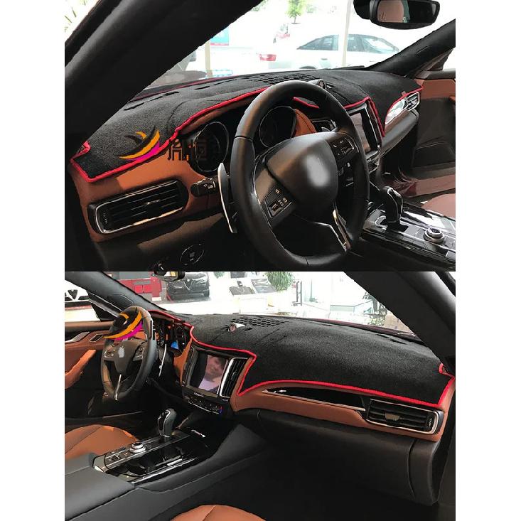 For Maserati Levante Esteso V8 SQ4 M161 Dashmat Dashboard Cover Trument Panel Sunscreen Ulation Protective Anti-Dirt Pad