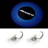 Courtesy Lamp, Courtesi Ride Honda LED, High Brightness, Odyssey Accord Accord LED Logo, Door Light Projection Clear Set of 2