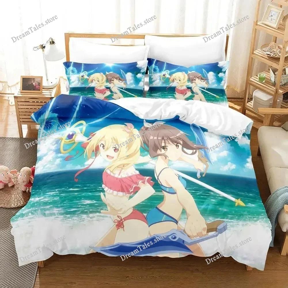 BOFURI I Don’t Want To Get Hurt, So I’ll Max Out My Defense Style Duvet Cover Pillow Case Bedding Set Quilt Cover Double Bed