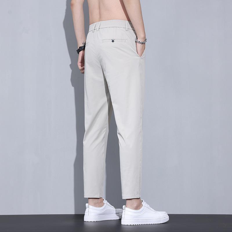 Men's Versatile Lightweight Summer Nine-Point Casual Pants