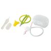 Kai Brand Newborn Gift Set A (Nail Scissors, Tweezers, Nasal Aspirator) Care Set Perfect As a Gift