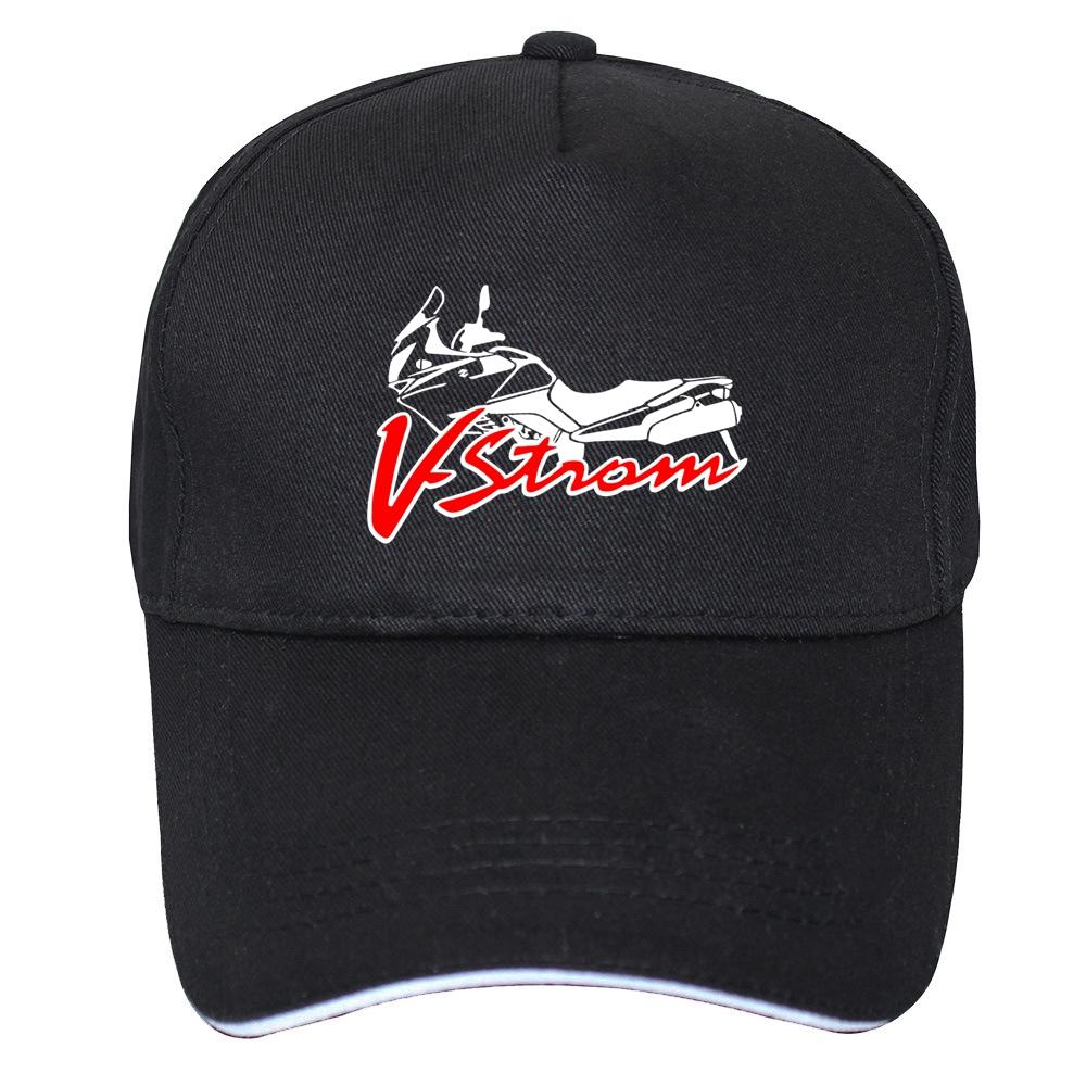 Мужская кепка Мотоцикл V-strom DL 650 Motorsport Team Logo _Suzukies_ Шляпы Унисекс Кепка Бейсболка Унисекс Кепка в стиле хип-хоп Шляпы 55CM-60CM
