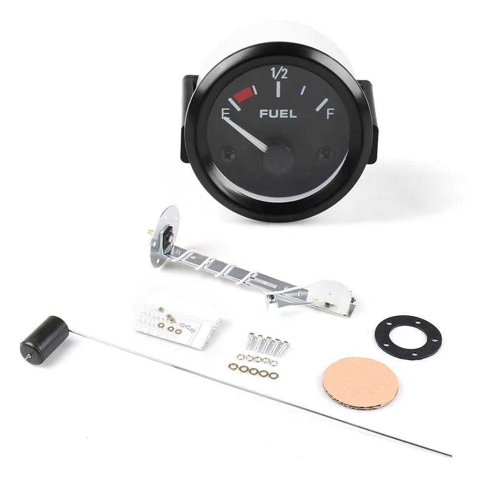 52MM Universal 12V Car Fuel Oil Gauge Meter with Float