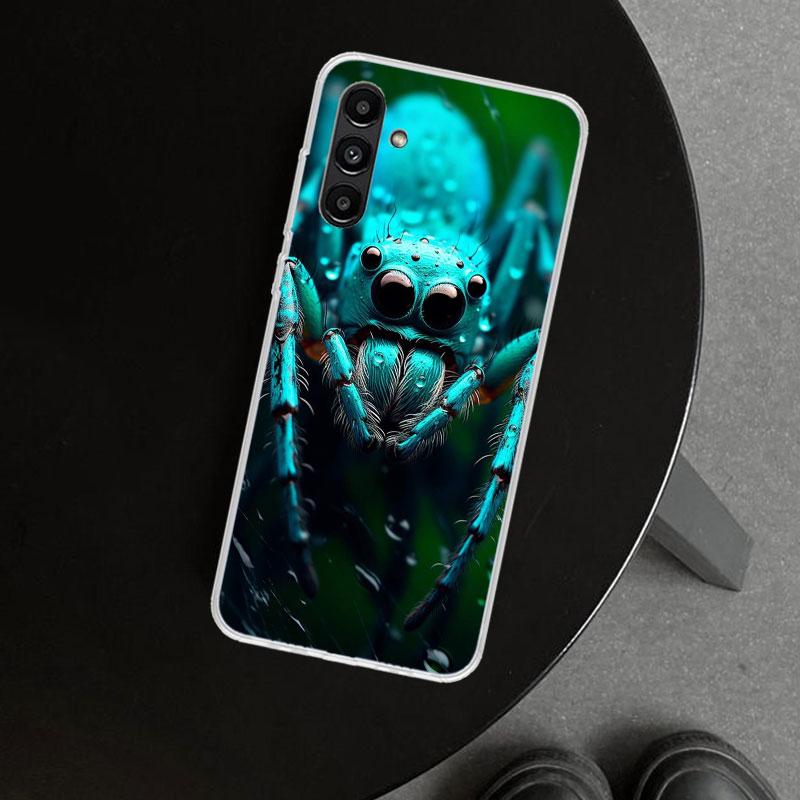 Black Widow Spider Insect Phone Case Cover for Samsung Galaxy A17 A16 A26 A36 A56 A57 A37 A15 A25 A35 A55 A14 A24 A34 A54 A13 A2