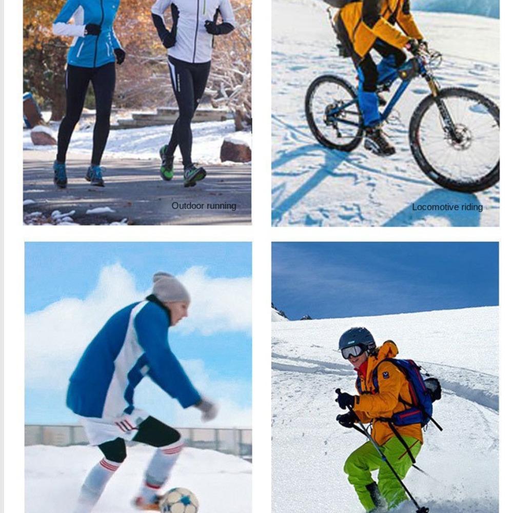 Windproof Warm Cycling Gloves Coldproof Running Ski Gloves Winter Bicycle Gloves  Cycling Equipment