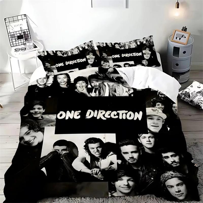 Direction One Bedding Set Single Twin Full Queen King Size Bed Set Adult Kid Bedroom Duvet Cover Sets Print